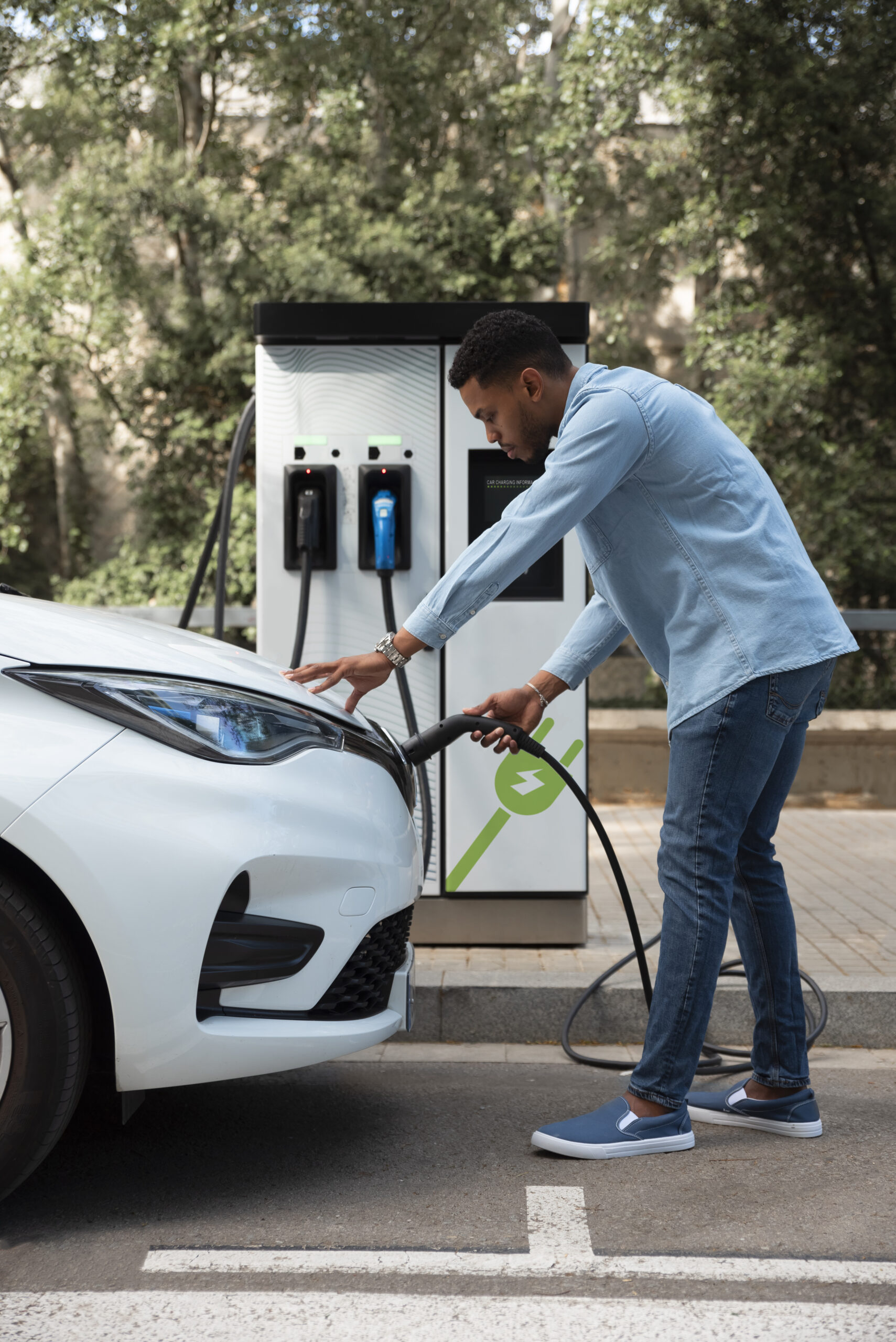 electric cars charged at home
